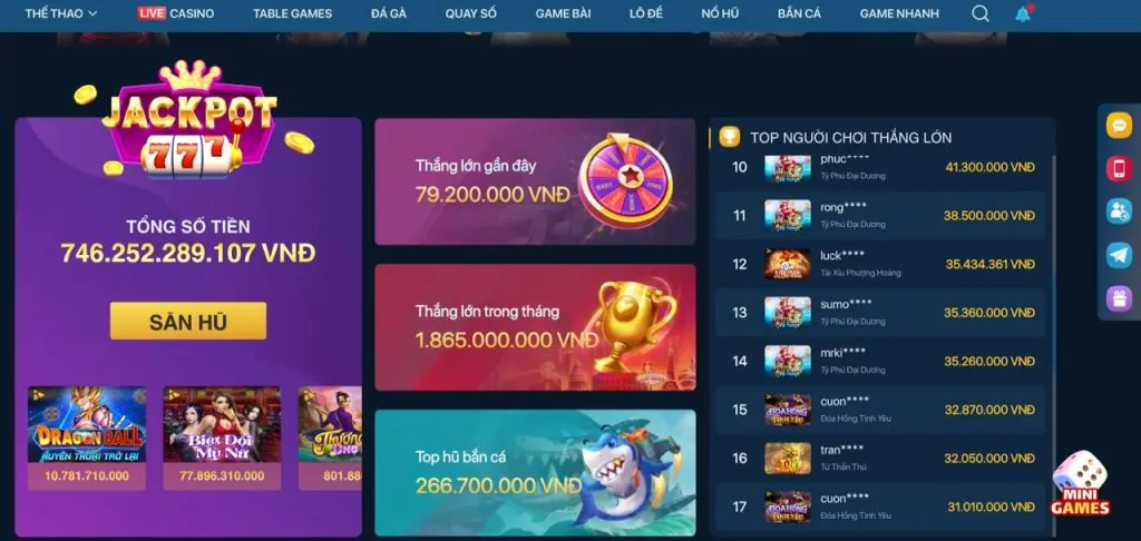 Giao diện thân thiện của ứng dụng 333win68